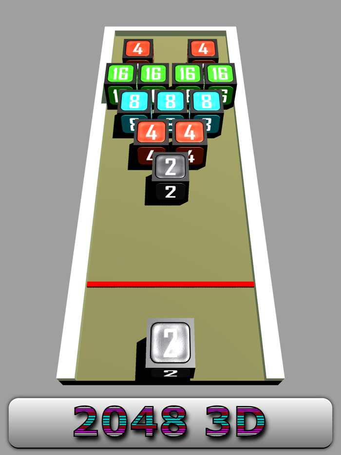 2048 3D - Original Cube Game