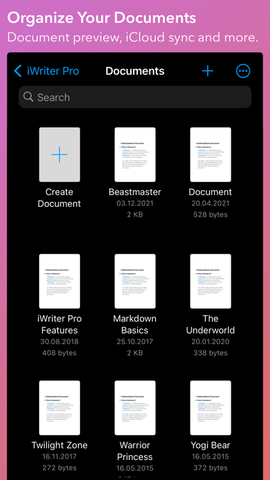 iWriter Pro Screenshot