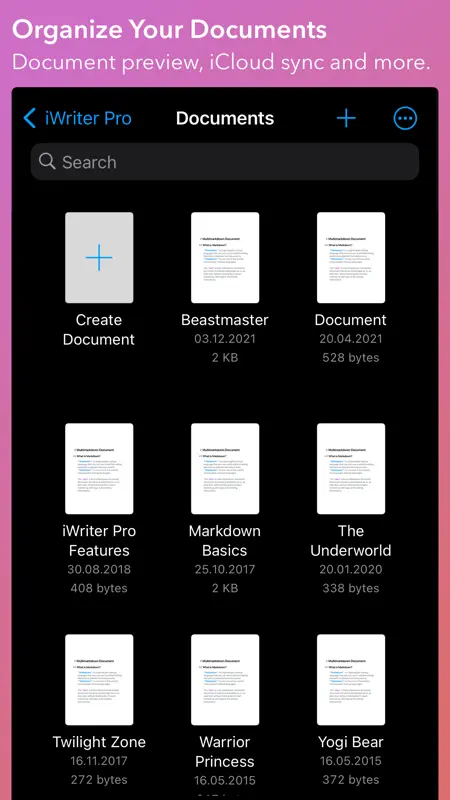 iWriter Pro screenshot 5 of 7
