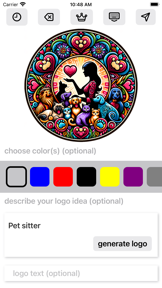 AI Logo Generator - LogoGenius screenshot