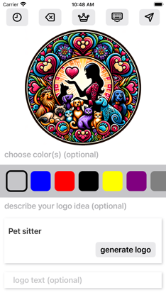AI Logo Generator - LogoGenius screenshot 3