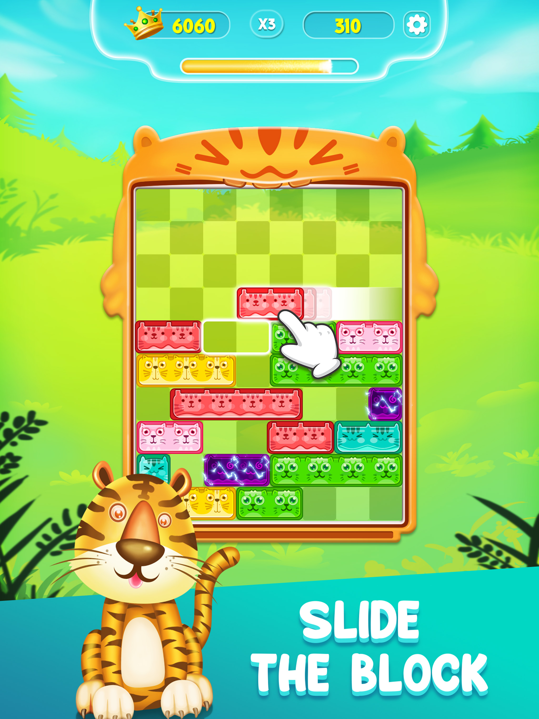 SLIDEE PUZZLE JUNGLE screenshot 9