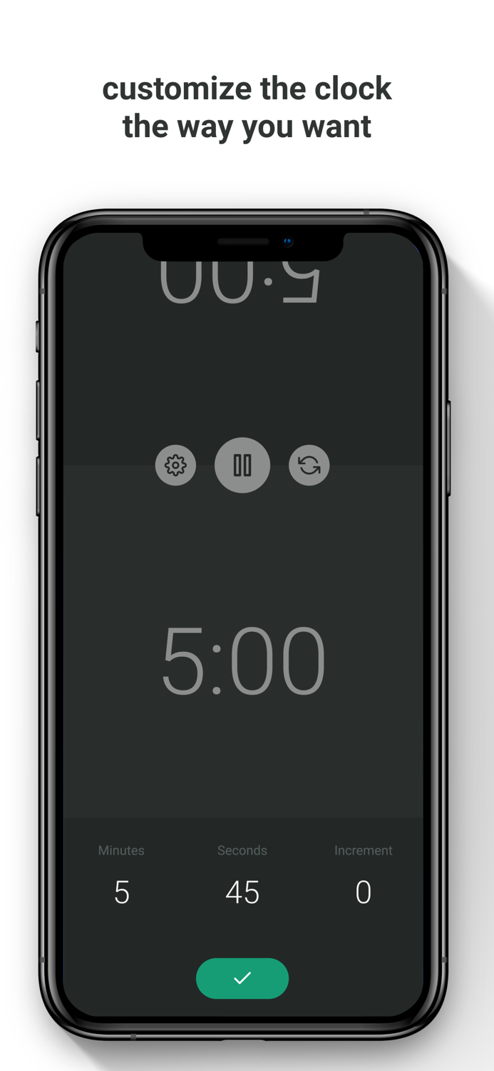 mini – chess clock companion