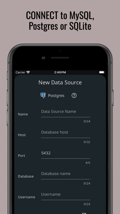 SQL Database Manager DB Client