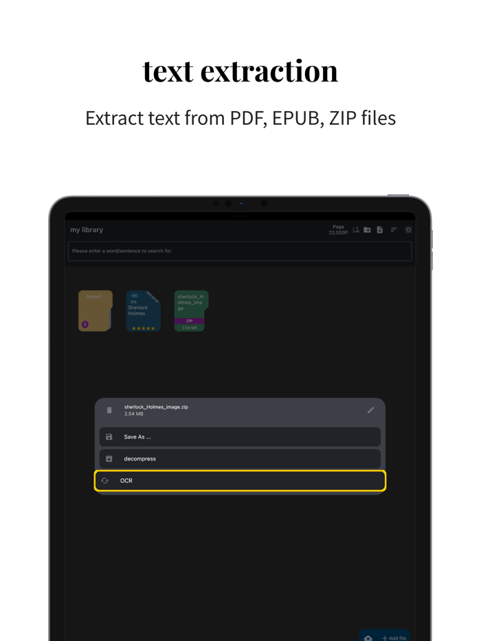 TTReader - Text Reader OCR
