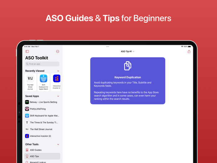 ASO Toolkit by Redbox Mobile