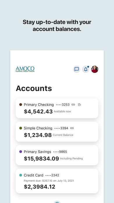 AMOCO FCU Mobile screenshot 3