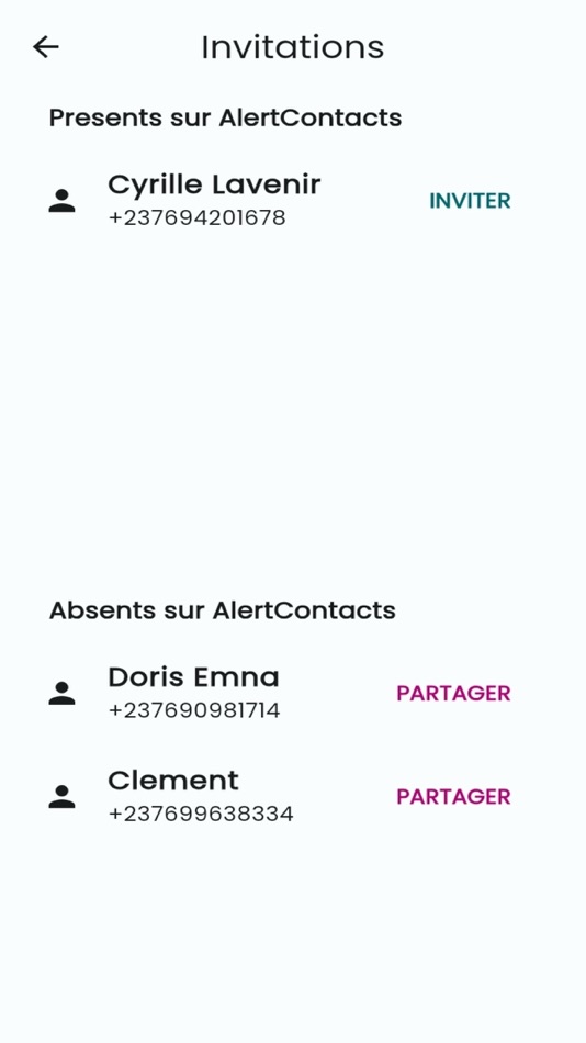 #9. AlertContacts (iOS) 由: Edwige BALLIET-GNALY