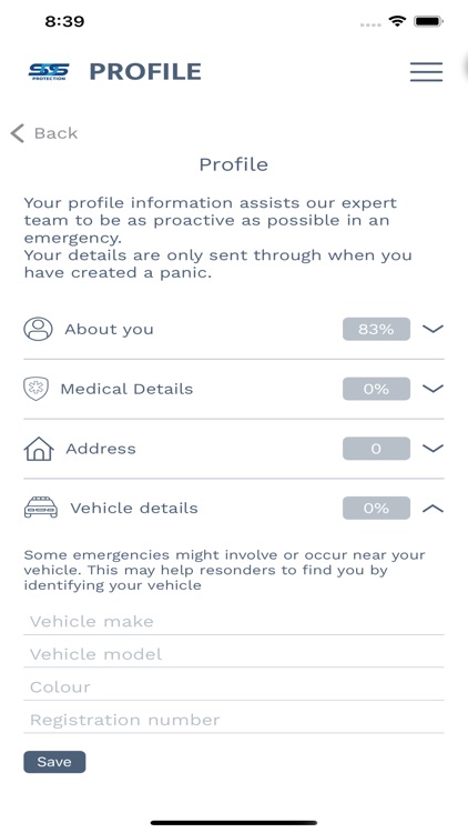 SDS Protection Panic App screenshot-5