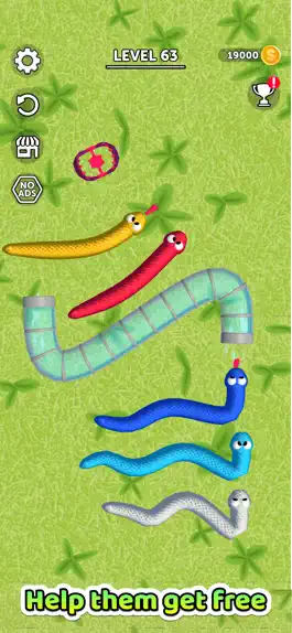 Game screenshot Tangled Snakes hack