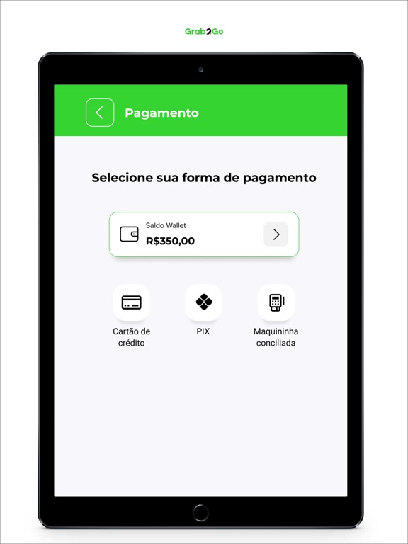 Grab2Go iPad screenshot