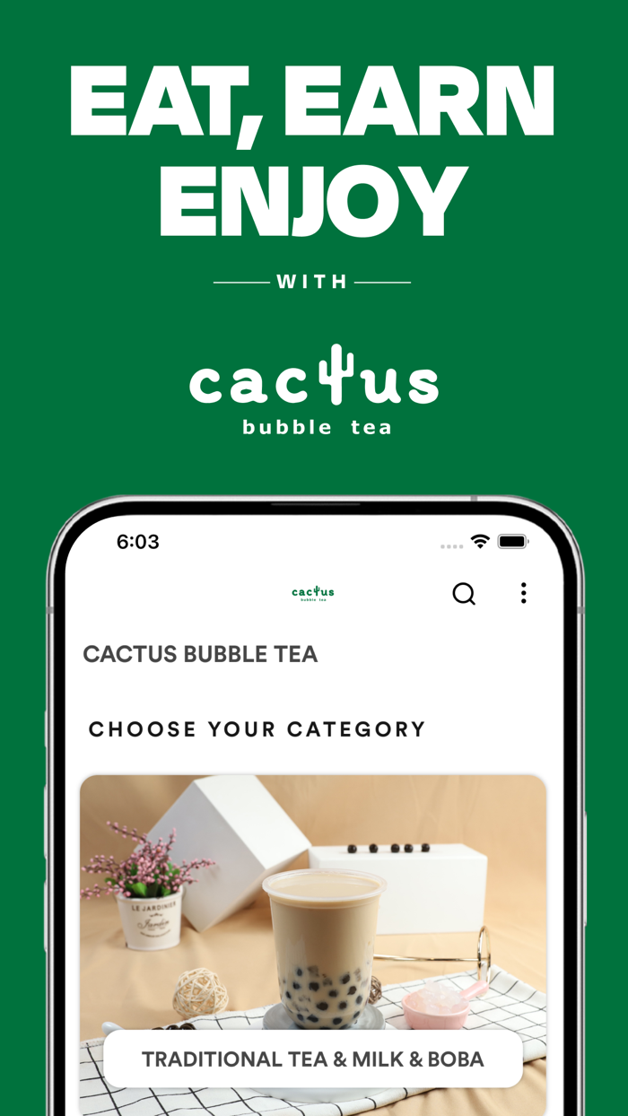 CACTUS BUBBLE TEA