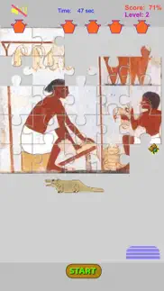 egyptian art puzzle iphone screenshot 1