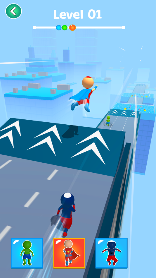 #3. Super Powers in a Race (iOS) 由: Seher Anwar