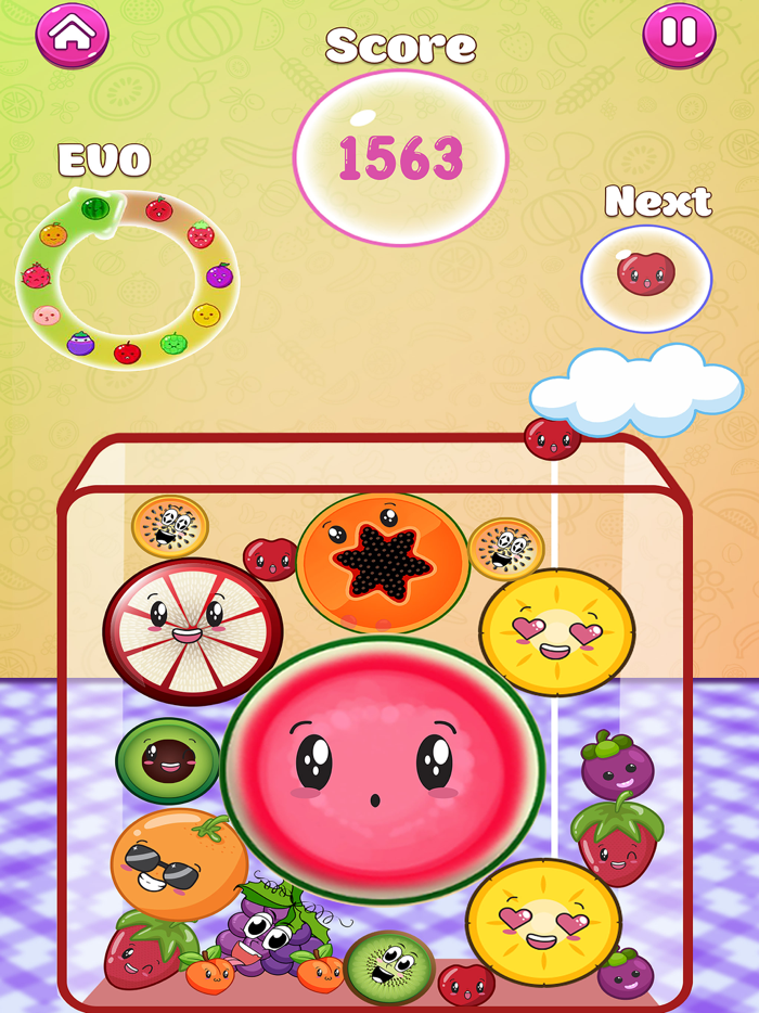 Watermelon Game Fruit Merge
