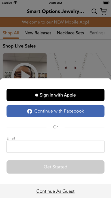 Smart Options Jewelry & Access Screenshot