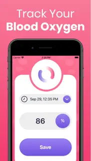 blood oxygen app+ iphone screenshot 1