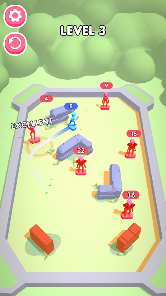#2. Bounce Heroes (iOS) 由: WANNATEST GAMES LTD
