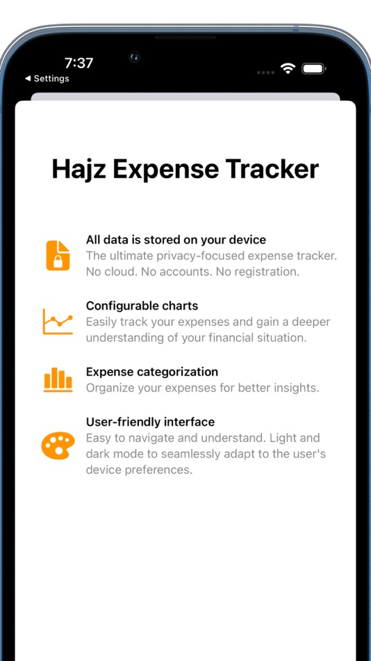 #5. Hajz Spending Tracker (iOS) โดย: Pawel Karpinski