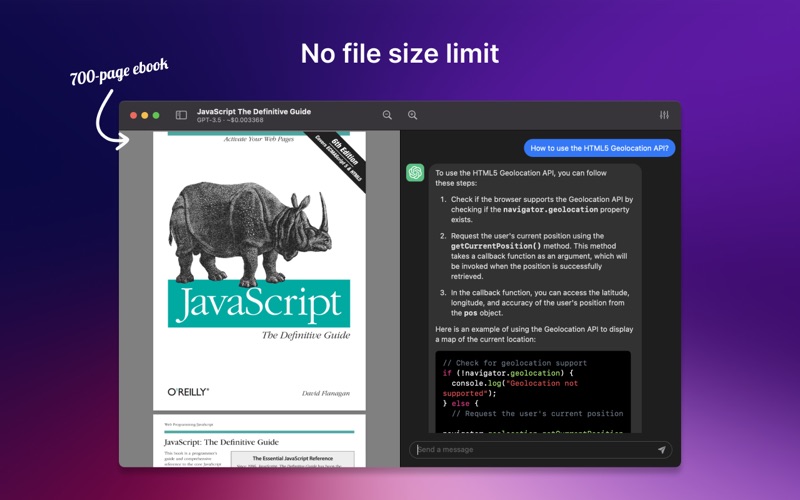 ChatPDF by PDF Pals Screenshots