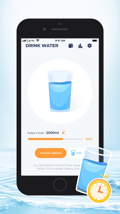 Drink Water Tracker -  Daily Screenshot