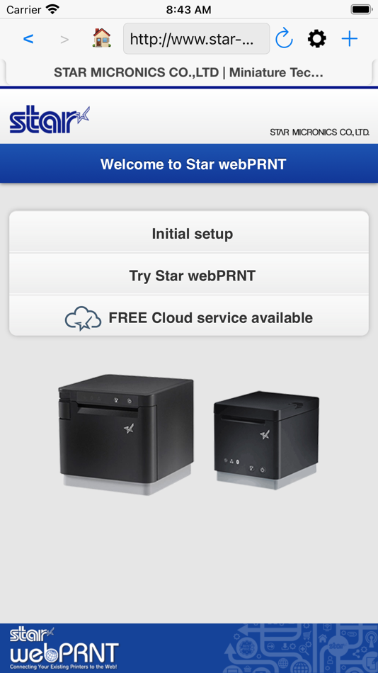 Star webPRNT Browser - 3.11.0 - (iOS)
