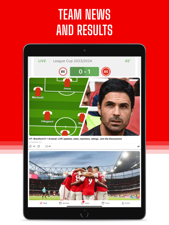Screenshot #5 pour AFC Live – for Arsenal fans