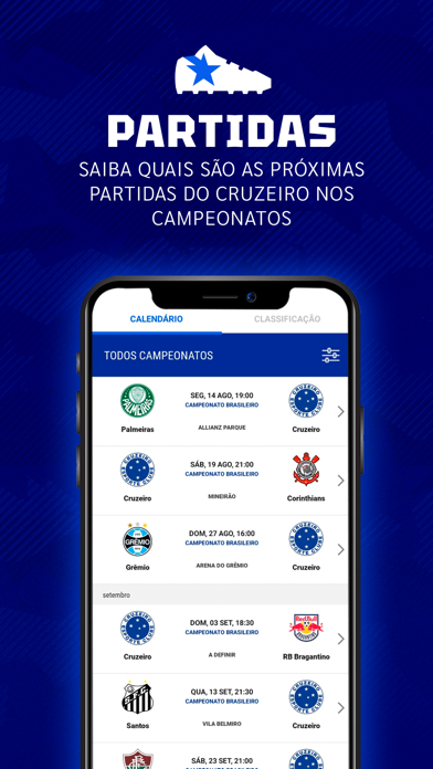 Cruzeiro: Nação Azul Screenshot