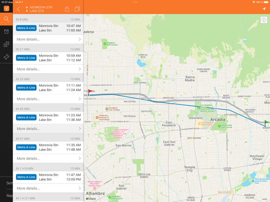 Screenshot #5 pour ezTransit LA METRO
