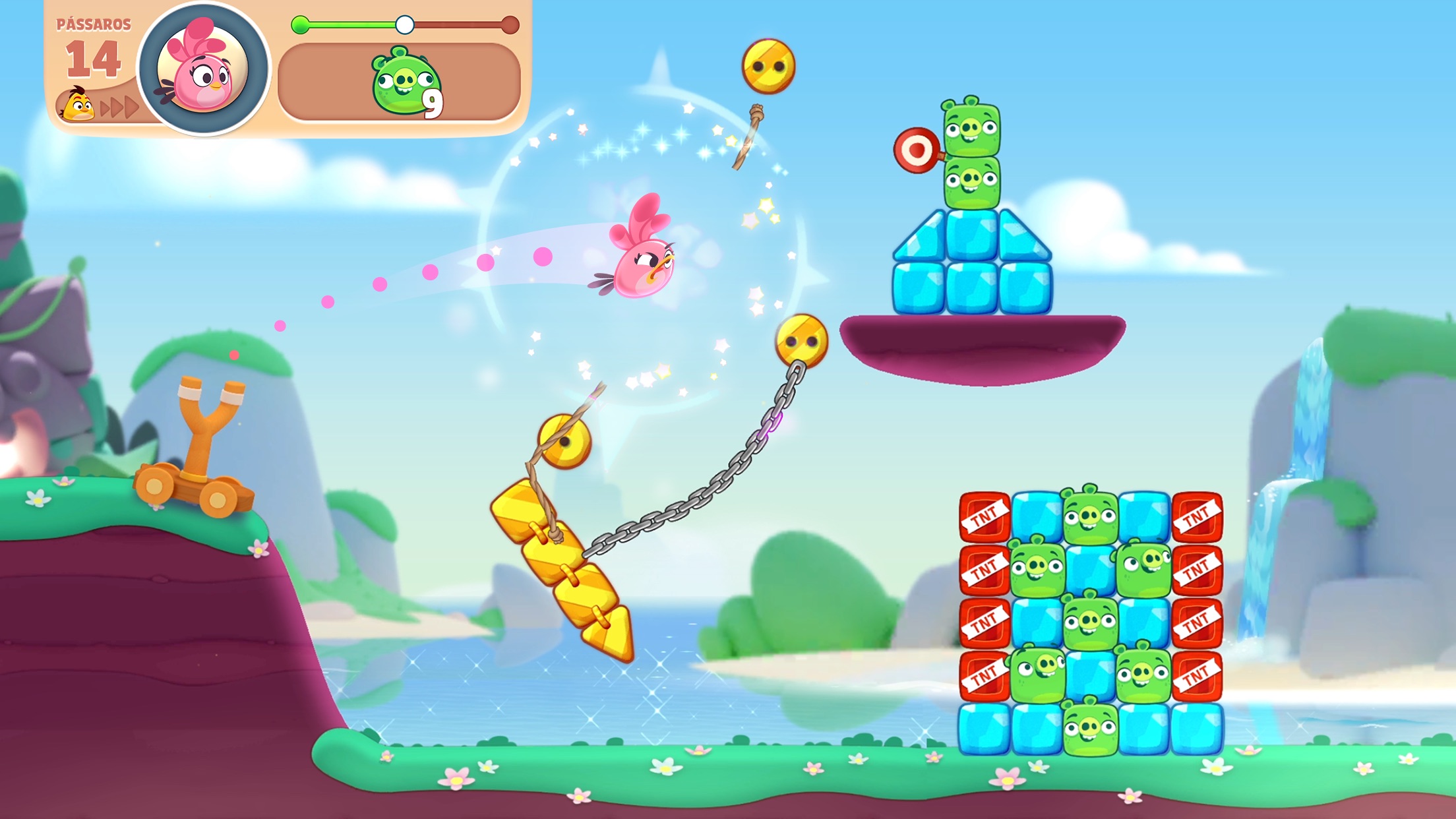 Screenshot do app Angry Birds Journey