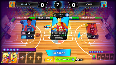 Ballies: Basketball Cards Game Screenshot