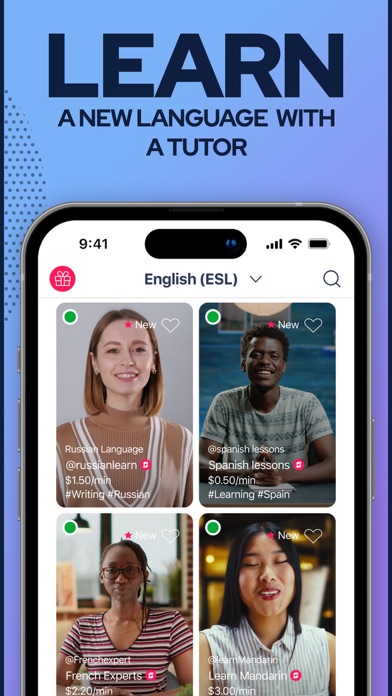 LanguageLIVE - Live Lessons Screenshot