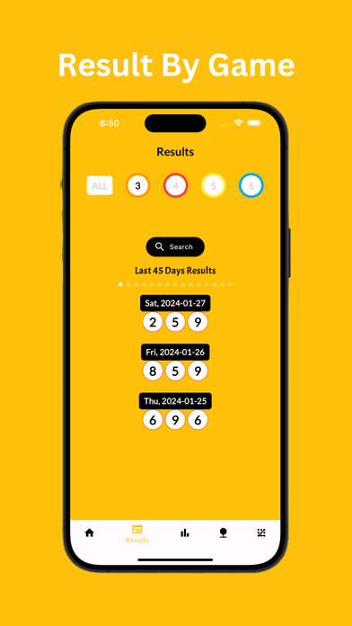 Dream Draw Results Screenshot
