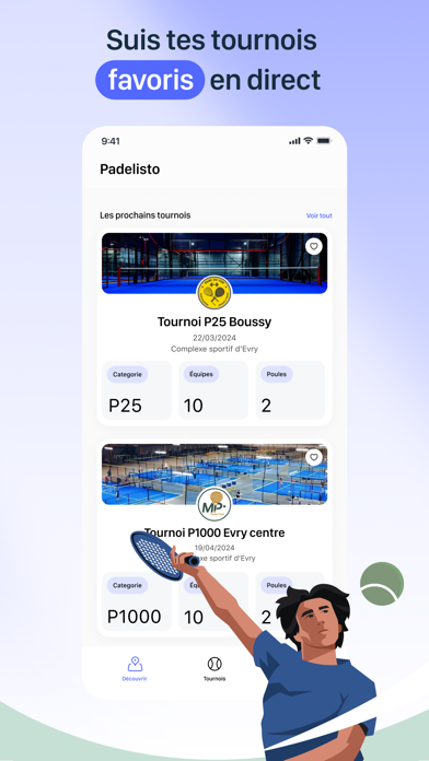 Padelisto Screenshot