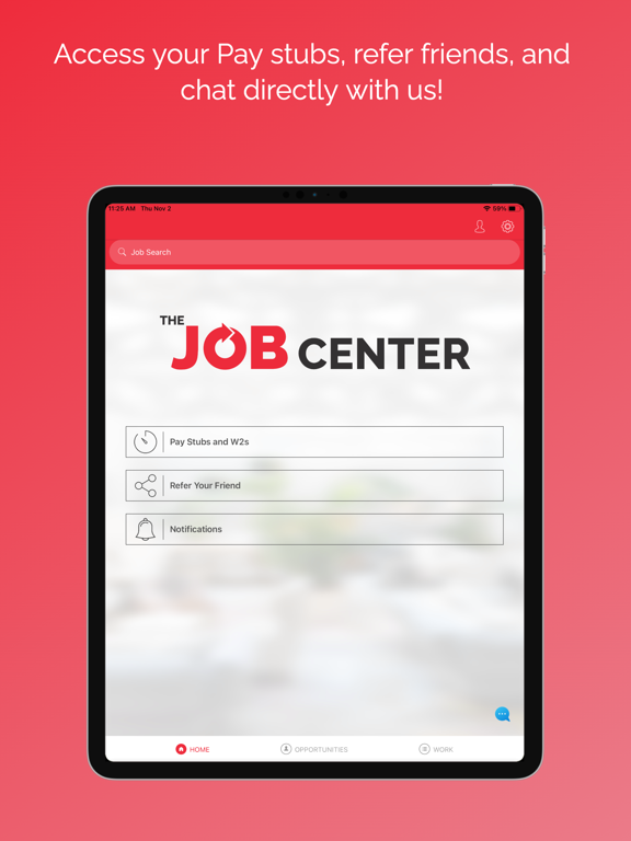 The Job Center iPad screenshot 5 - Business app
