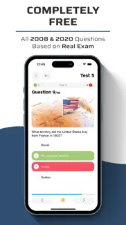 us citizenship test #2024 iphone screenshot 3
