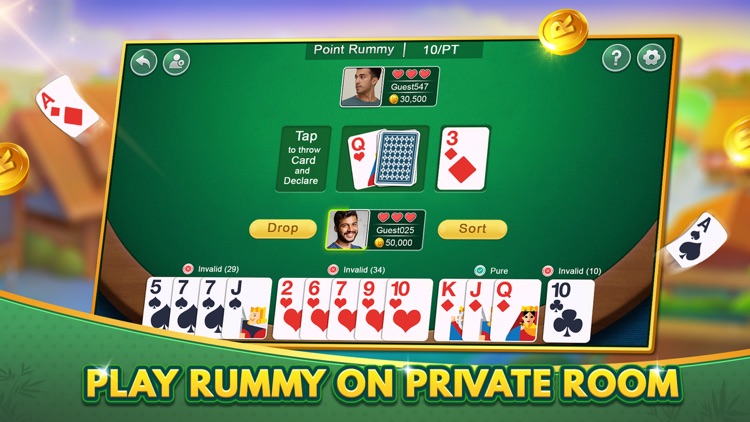 Rummy Multiplayer - 13 Cards screenshot-3