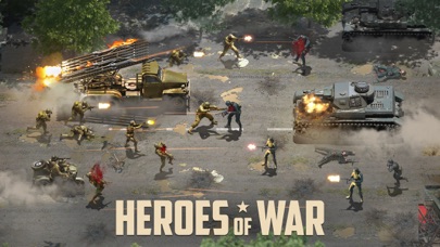 Heroes of War: Idle army gameのおすすめ画像1