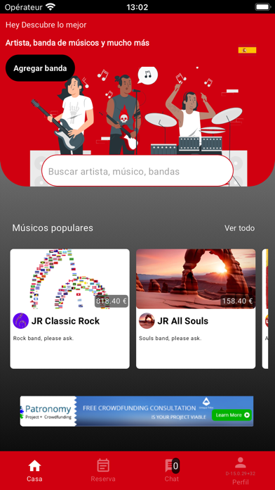 LIVE MUSIC BOOKING Screenshot