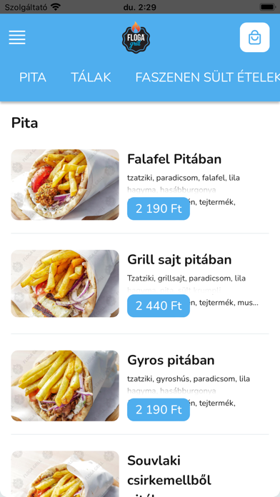 Floga Grill Screenshot