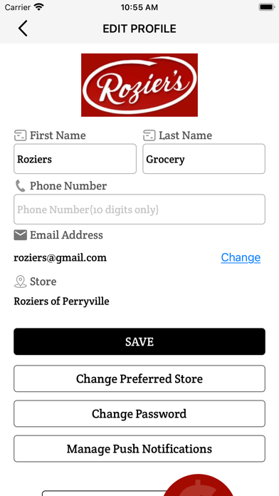 Rozier’s Grocery Screenshot