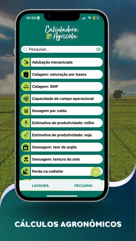 Calculadora Agrícola screenshot 1 of 8