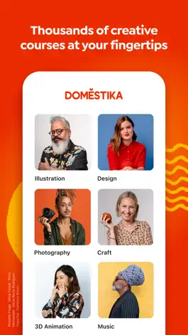 Game screenshot Domestika - Online courses mod apk