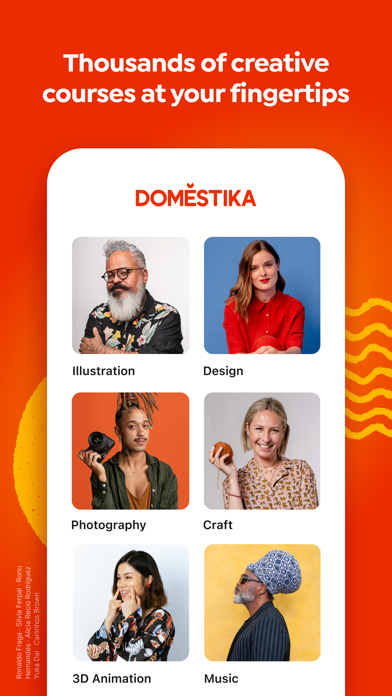 Domestika - Online courses Screenshot