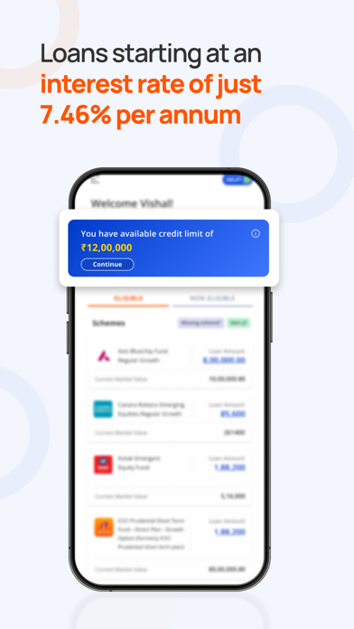FinEzzy : Mutual Funds Loan Screenshot