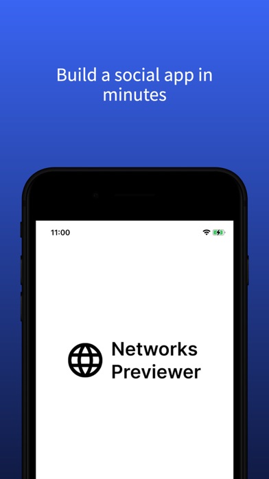 Screenshot 1 of Networks Previewer App