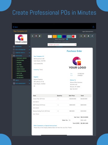 Purchase Order Builderのおすすめ画像1