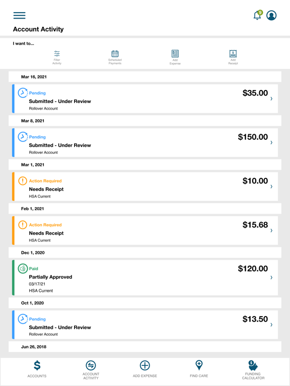 BlueSolutions Spending