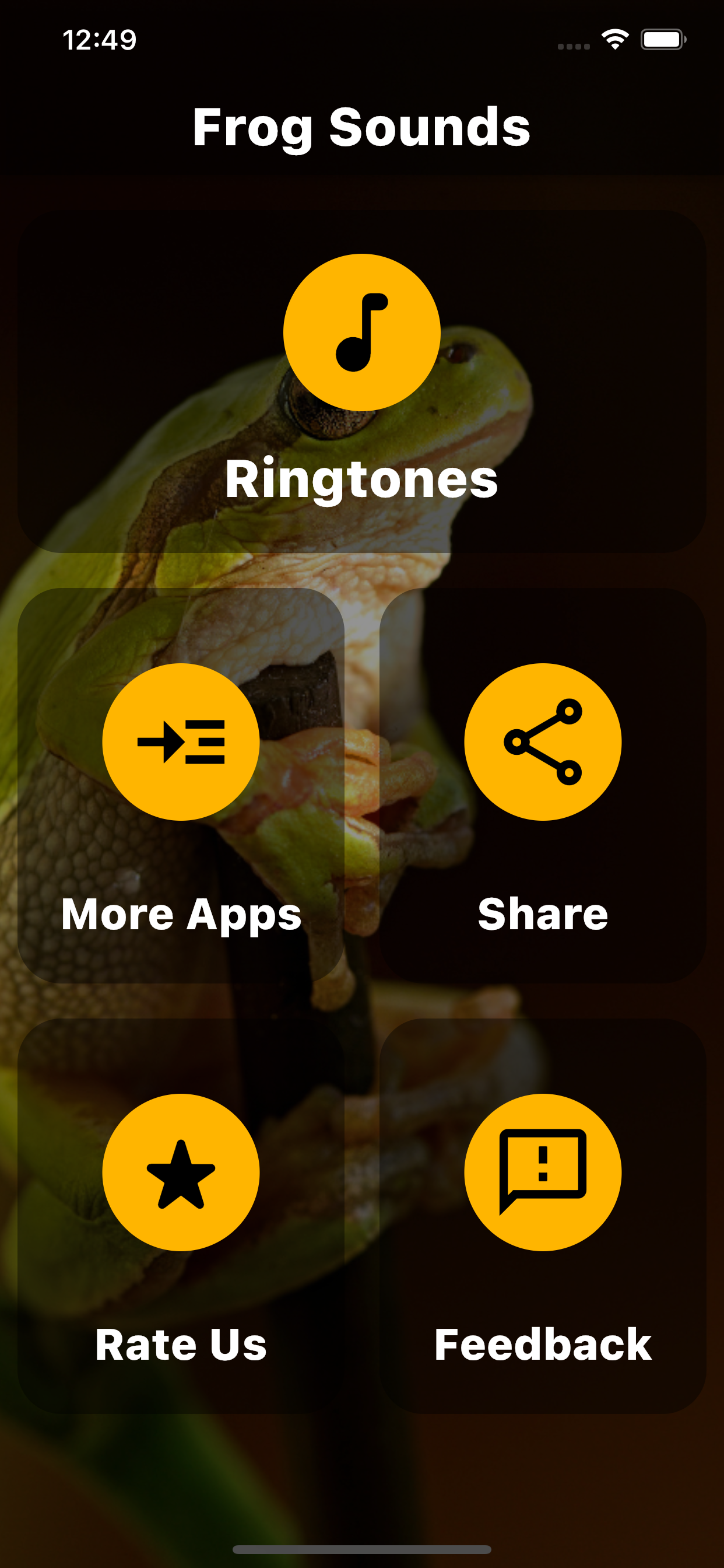 Frog Sounds Ringtones