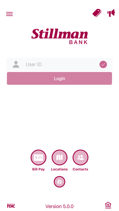 Stillman Bank Mobile Banking Screenshot